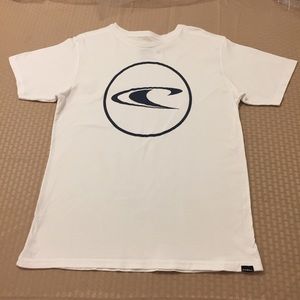 O'neill Shirt, White Premium Tee Size Medium